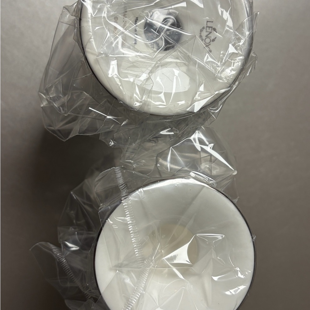 NWT Lenox Opal Innocence Candlestick Set - Picture 5 of 9